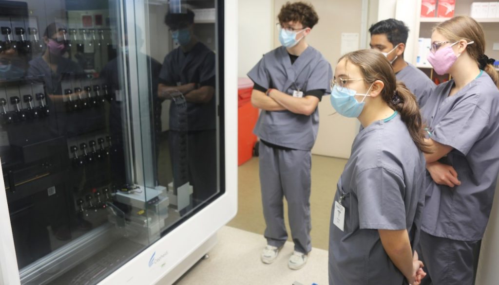 Students Get HandsOn Health Care Experience During MASH Program Mercy